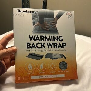 Brookstone Warming Back Wrap